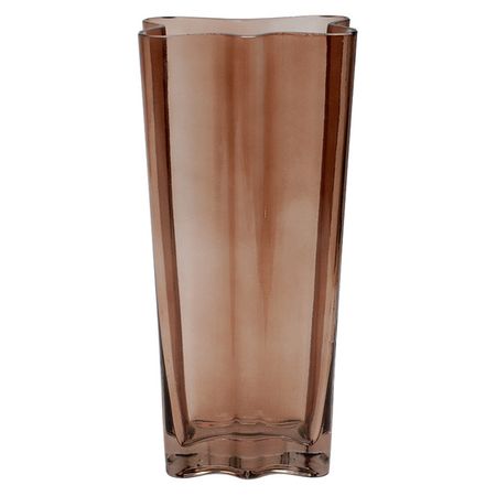 ваза ВЕЩИЦЫ 25см стекло коричневый