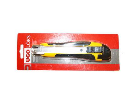 нож сегментный UGO LOKS 18мм металлическая направляющая, двухкомпонентная ручка monte mount 899 металлическая перьевая ручка