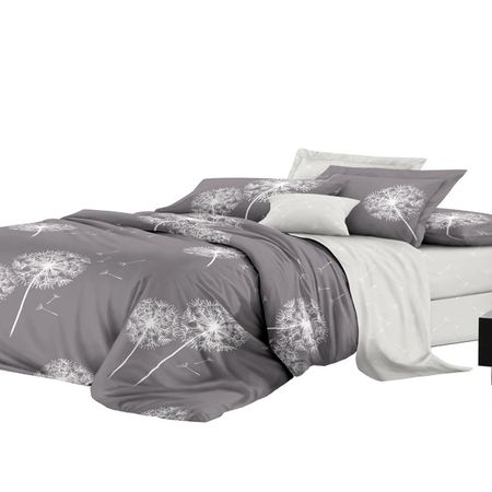 постельное белье 2сп Эльф Делюкс/De Luxe сатин 2 нав.50х70см, арт.145/1-Дуновение