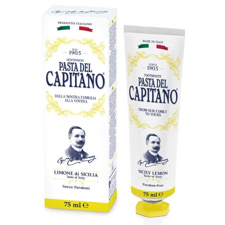 паста зубная PASTA DEL CAPITANO 1905 Sicily Lemon 75мл