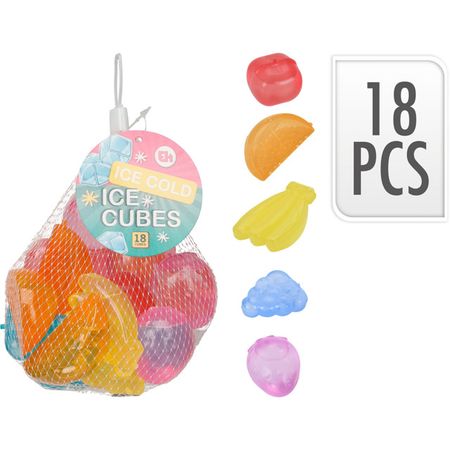 охлаждающие кубики для напитков KOOPMAN Фрукты 18шт полиэтилен