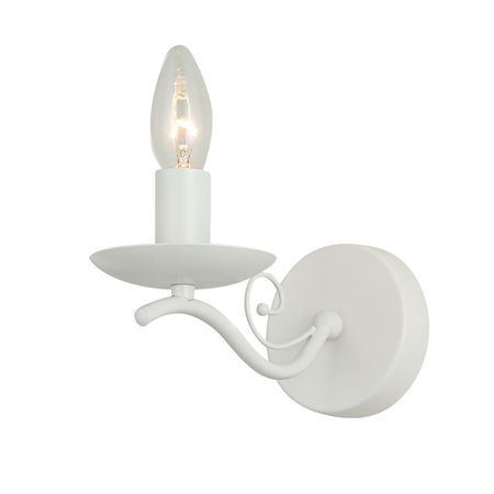 бра ESCADA Кантата 1х40Вт Е14 белый