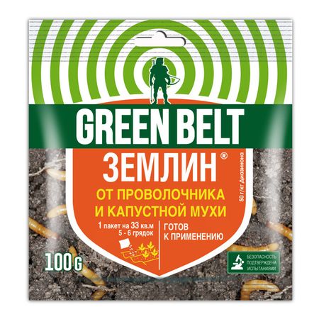 инсектицид от проволочника и капустной мухи Землин 100г kingbo rma 218 флюс для реболлинга 100г