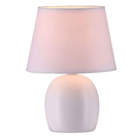 лампа настольная UNIEL Декор Е14 40Вт керамика белый лампа настольная эра e27 40вт белая