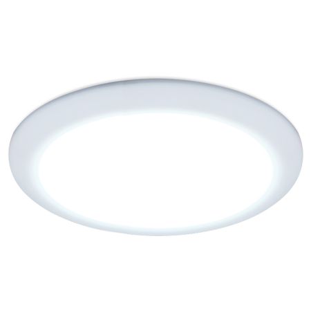 светильник встраиваемый AMBRELLA LIGHT Даунлайт LED 5Вт+3Вт 6400K/3000K 3 режима света круг белый светильник встраиваемый gauss elementary adjustable frameless 22вт led 2200лм 4000k круг белый