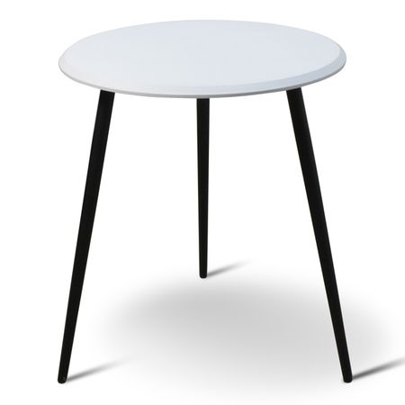 стол журнальный М127 480х480х550 мм бетон белый МДФ/металл панель лдсп 2700 х 300 х 16 мм бетон пайн белый