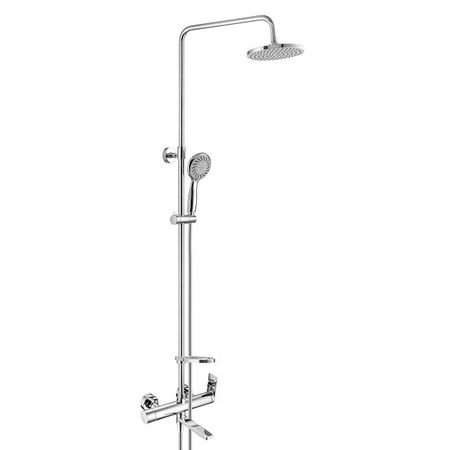 система душевая SWEDBE Calypso со смесителем хром