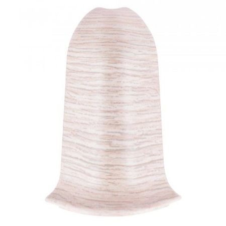 угол наружный для плинтуса ИДЕАЛ Классик 55 Дуб палена  ПВХ