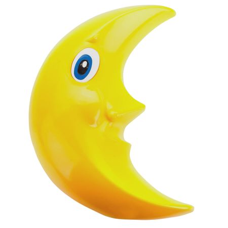 бра МЕСЯЦ РЕАЛЬНАЯ ЭЛЕКТРИКА Е14 40Вт светильник ночник ogm месяц 3хаа пластик желтый