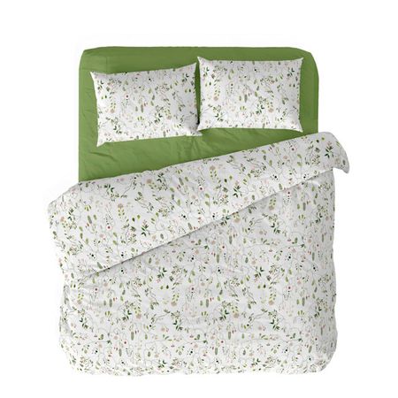 постельное белье 2сп TODELIA Летняя свежесть перкаль 2 нав.50х70см, арт. МД2,0сп/5070 22002-1