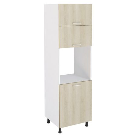 шкаф хозяйственный Дуб Кремона 600х580х2140мм ЛДСП/МДФ