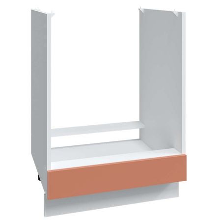 шкаф напольный под духовку Латте Шарли терракот 600х526х820мм покрытие модульное модуль 30х30см терракот 11шт