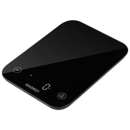 весы кухонные ENERGY EN-434 до 5кг стекло черный