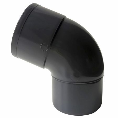 отвод соединения IMPLAST 67/80мм G130/80 графит