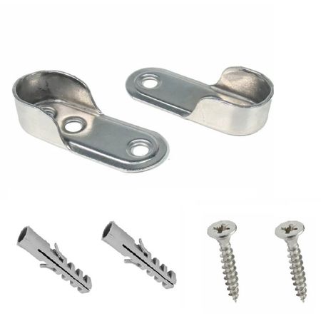 держатель для овальной трубы HZ 30х15мм 2шт с крепежом алюминиевый держатель заднего тормозного шланга с чпу для мотоцикла для honda crf250l crf250m 2012 2013 2014 2015 crf 250 l m