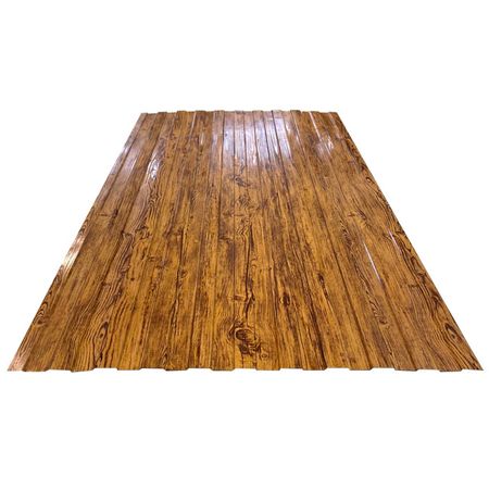 профнастил С8 Текстурированный дерево 3D 1185х2000