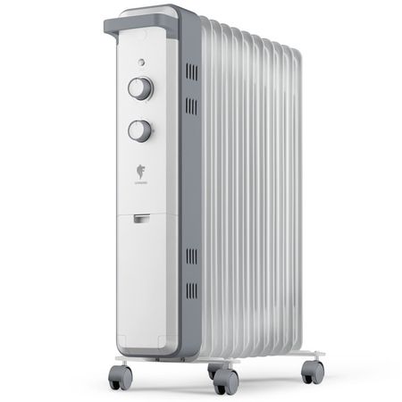 радиатор масляный LEONORD LE-2011 2500Вт 11 секций белый для vw passat b6 3c 2005 2011 sedan брызговики брызговики грязеотталкивающее крыло брызговиков 2006 2007 2008 2009 2010 брызговиков