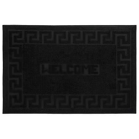коврик VORTEX Welcome приветствие 40х60см резина черный роторные спринклеры kwzl vortex g1 2