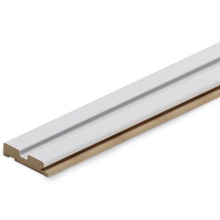 профиль стартовый МДФ STELLA Beats Standart Белый 2700x66,5x16мм