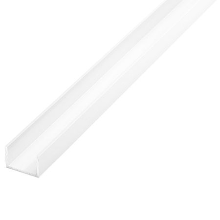 профиль алюминиевый П-образный белый 10х15х10х1х2000мм крючок s образный 10мм 1шт