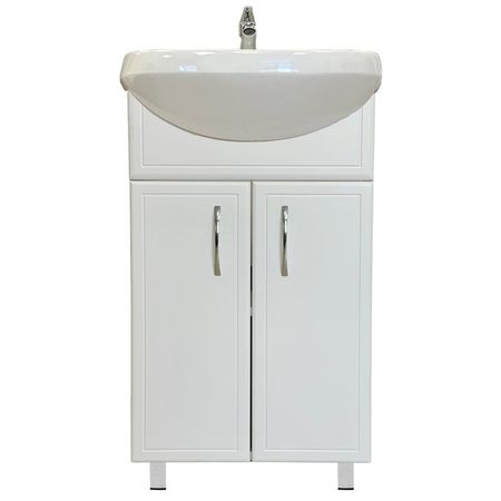 тумба с раковиной напольная GRADEONIKA Посейдон белая матовая 50 см статуэтка посейдон ermakova