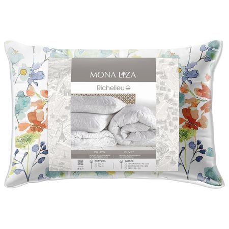 подушка MONA LIZA Ришелье/Richelieu 50х70см, арт.5095260/4 подушка mona liza dom maxi термополотно 50х70см наполн чехла арт 539816дм