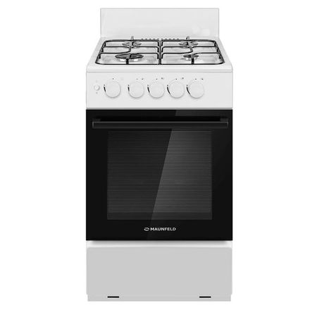 плита газовая MAUNFELD MGC50GEW08 87,5х49,5х65см белый