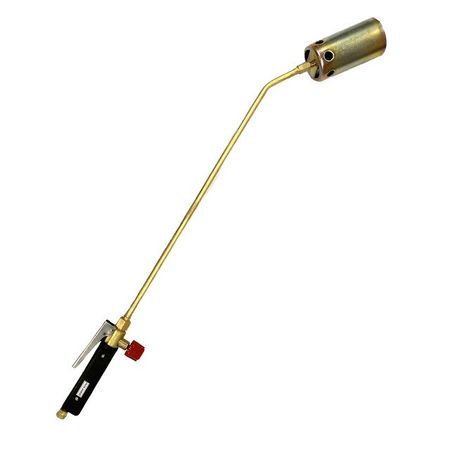 горелка газовоздушная ПРОФЕССИОНАЛ PRO-серия сопло 60мм длина 80см рычаг