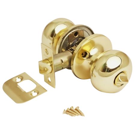 ручка дверная AVERS 6082-03 кноб золото фиксатор ручка дверная arsenal 607bl bk кноб фиксатор белый