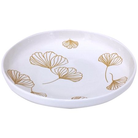 тарелка MOST Золотой лист 20,5см глубокая фарфор искусственные светодиодные гирлянды okal red east кленовый лист теплый белый 2 м 5 м 10 м