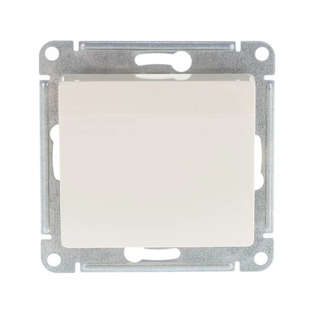 переключатель 1-клавишный SYSTEME ELECTRIC Glossa схема 7 10АХ бежевый