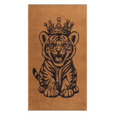 полотенце махр. ДМ Тигр 50х90см желтое, арт.ПЛ2602-06479