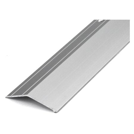 порог алюм. разноур. 45/15мм 1,8м анод. серебро, С3НЕ порог алюм угол 44х30мм 0 9м анод серебро пвх вставка