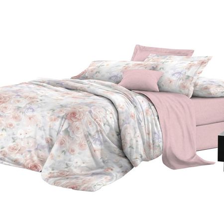 постельное белье 2сп Эльф Делюкс/De Luxe сатин 2 нав.50х70см, арт.145/1-Романтика