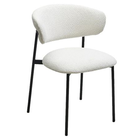 стул АДЕЛЬ 530х530х800мм белый/черный муар ткань/металл аксессуары для мотоциклов защитный для сиденья для honda cbf600 s n cbf1000 cbf 600 1000 нейлоновая ткань для седла