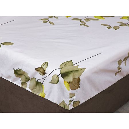 простыня на резинке Эльф 140х200х20см бязь белая, арт.045М-Аурелия простыня самойловский текстиль 220х240см бязь белая арт 762884