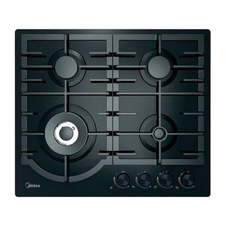 поверхность газовая MIDEA MG649TGB 60см 4 конфорки закаленное стекло/чугун стекло черный закаленное стекло для dodge charger challenger 2017 2021 экран gps навигации 8 4 дюймовая защитная пленка для экрана автомобиля устойчивая к царапинам