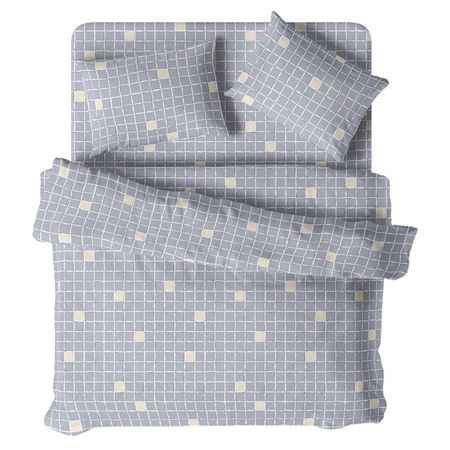 постельное белье евро ХОРОШО ДОМА Тессера бязь 2 нав.50х70см, арт.936050