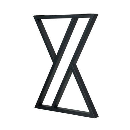 подстолье для стола PROSMITH ЛОФТ 710х550мм Z-образное сталь черный подстолье для стола prosmith лофт 710х550мм z образное