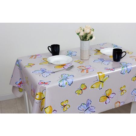 клеенка DASCH Глянец Очарование шир.140см серая, арт.13766