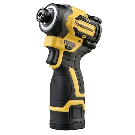 винтоверт ударный HANSKONNER HCD200H PLATINUM 120НМ 14,4В Li-Ion 2Ач 2АКБ бесщеточный