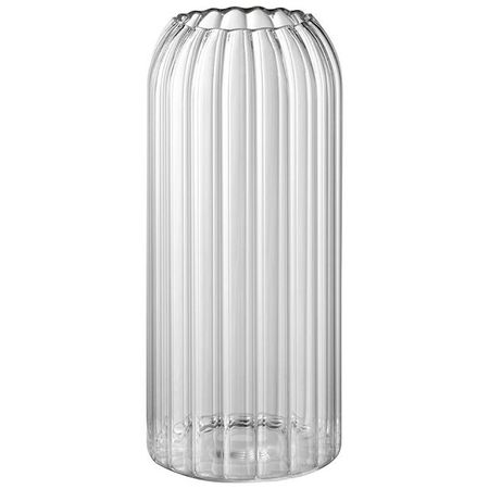 ваза MALLONY Romantica рельеф 20см стекло фигурка maxijoy олень 20см стекло пластик серебряный