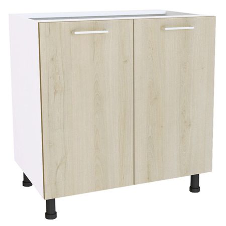 кухонный шкаф напольный Дуб Кремона 800х550х820мм 2 двери МДФ/ЛДСП