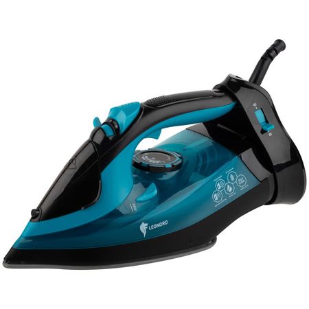 утюг LEONORD LE-1807U 2600Вт 120 г/мин керамика бирюзовый утюг brayer br4006 2400вт 140г мин керамика фиолетовый