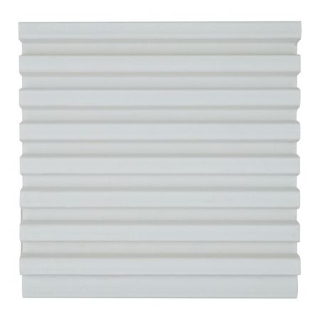 панель 3D rail east Галс белая  2700х120х12мм уп.=10шт.