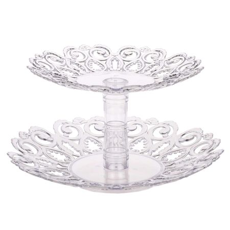 горка Мелодия 2-х ярусная 14/26,5см пластик