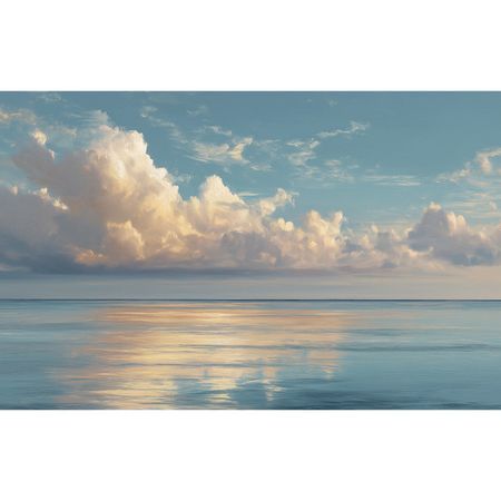 картина на холсте МОРСКОЙ ПЕЙЗАЖ 700х1100мм jianwu стикер очный пейзаж