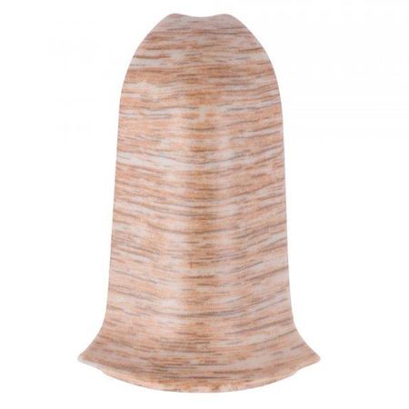 угол наружный для плинтуса ИДЕАЛ Классик 55 Дуб рустик  ПВХ