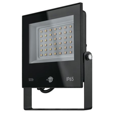 прожектор светодиодный FEBOX 50Вт 4000Лм 6500К IP65 черный светодиодный чип 20вт 30вт 50вт 220в