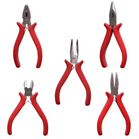 набор мини-инструментов UGO LOKS 5шт мини плоскогубцы fusanmo для бисероплетения